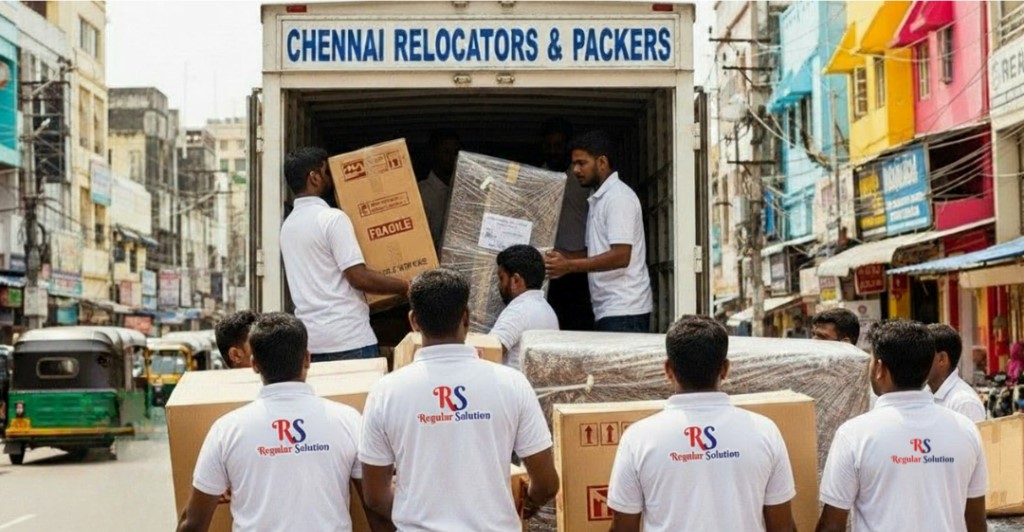 Household shifting services in Chennai with safe packing.