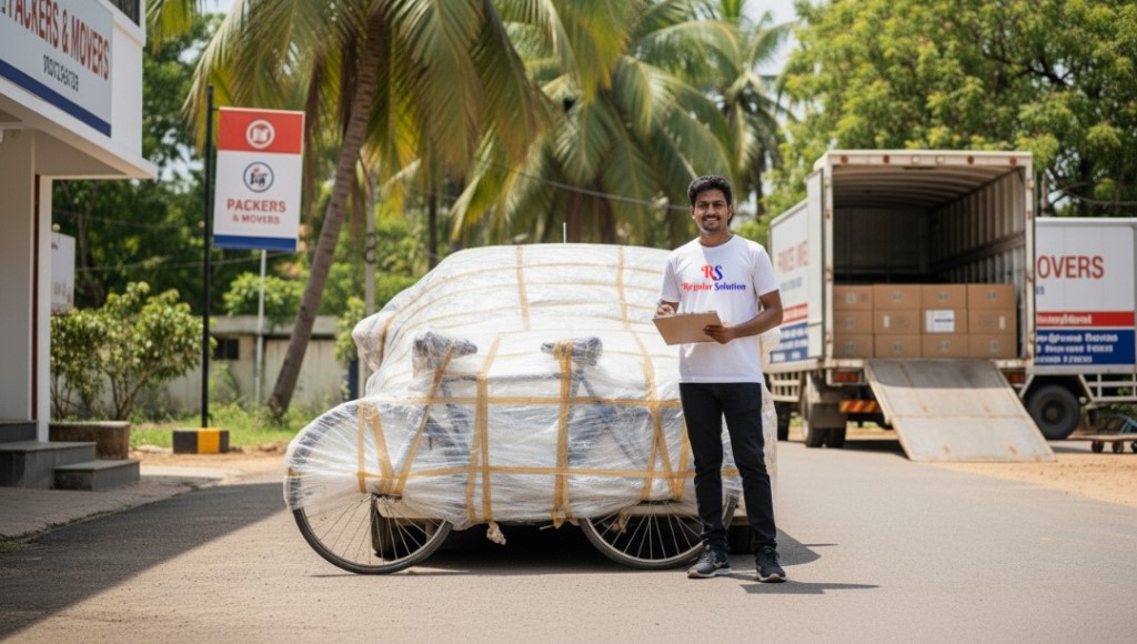 Vehicle transportation service in Tamil Nadu.