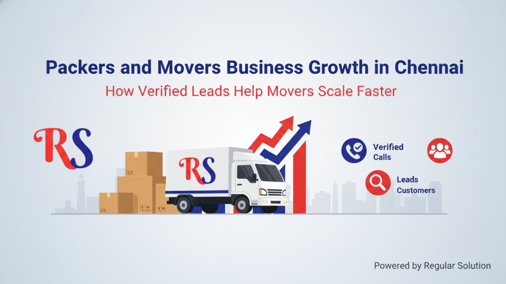 Packers and movers business growth in Chennai.