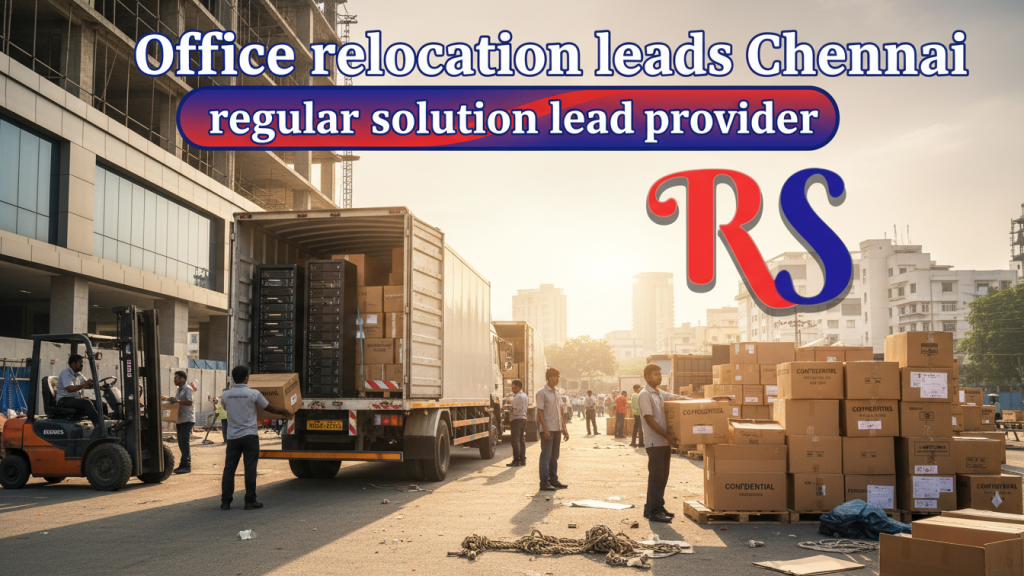 Office relocation Packers and movers lead provider in Chennai.
